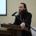 Иеромонах Симеон (Мазаев) провел выступил перед студентами Калужских духовных школ