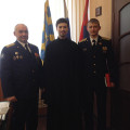В Калуге священнослужители поздравили военнослужащих с Днем защитника Отечества
