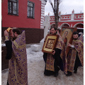 В Никитский храм г. Калуги принесены Святыни из монастыря Спаса Нерукотворного