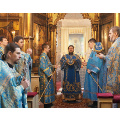 Викарий Калужской епархии совершил Божественную литургию в праздник Похвалы Пресвятой Богородицы