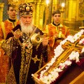 В канун Крестопоклонной Недели митрополит Климент совершил всенощное бдение