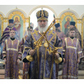 Митрополит Климент совершил Божественную литургию в храме великомученицы Варвары в д. Совьяки 
