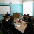 Представитель Калужской епархии встретился с преподавателями ОПК в Кондрово