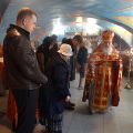 Калужский благочинный освятил Богоявленский крестильный предел Никитского храма