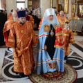 Архиерейское богослужение в Свято-Никольском Черноостровском монастыре Малоярославца