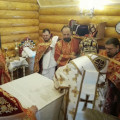 Митрополит Климент освятил новый храм на территории Детской городской больницы