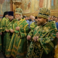 Накануне дня памяти преподобного Пафнутия в Боровском монастыре прошло праздничное всенощное бдение