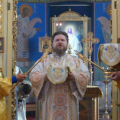 Епископ Серафим совершил воскресную Литургию в Покровском храме с. Недельное