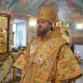 Епископ Тарусский Серафим совершил Божественную литургию в Никитском храме г. Калуги