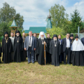 В праздник Преображения митрополит Климент совершил Божественную литургию в Белокопытовском Казанском монастыре