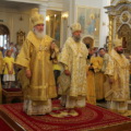 Митрополит Климент совершил всенощное бдение в Свято-Феодоровском кафедральном соборе города Саранска 