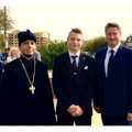 Клирик Калужской епархии поздравил учащих и учащихся Малоярославца с началом учебного года