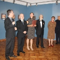 Руководитель Отдела по культуре Калужской епархии посетил выставку Жени Шефа «Семейный альбом»