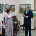 В Боровске состоялось закрытие второй персональной выставки творческих работ Наталии Овсиенко