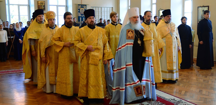 В Калужской духовной семинарии отметили престольный праздник святого апостола и евангелиста Иоанна Богослова