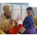 Епископ Серафим совершил Литургию в храме в честь иконы Божией Матери «Всецарица» с. Головтеево