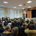 Константин Шестаков завершил цикл лекций для школьников и студентов г. Калуги