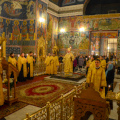 В канун Недели 24-ой по Пятидесятнице митрополит Климент совершил всенощное бдение в Свято-Троицком кафедральном соборе