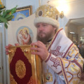 Епископ Серафим совершил Божественную литургию в Ильинском храме с. Ильинское 
