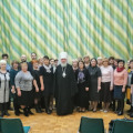 Митрополит Климент встретился с преподавателями и учащимися Воротынской средней школы