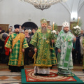 Епископ Тарусский Серафим совершил Божественную литургию в Троицком соборе Петропавловска-Камчатского