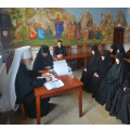 Глава Калужской митрополии возглавил общее собрание монастыря Калужской иконы Божией Матери