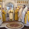 Митрополит Климент совершил Литургию в Свято-Никольском монастыре г. Малоярославца