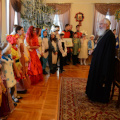 В Калуге прославили Младенца Христа пением колядок и Рождественских стихов