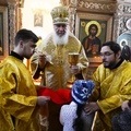 Митрополит Климент совершил Божественную литургию в храме Рождества Пресвятой Богородицы в Ромоданово
