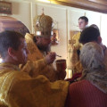 Епископ Серафим совершил Божественную литургию в Пантелеимоновском храме Обнинска