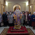Митрополит Климент совершил Божественную литургию в храме Рождества Христова в Обнинске