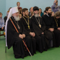 Митрополит Климент посетил воскресную школу Рождественского прихода в городе Обнинске