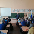 Для воспитанников Православной гимназии г. Калуги организована встреча с К.А. Шестаковым