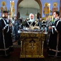 Митрополит Калужский и Боровский Климент совершил чин пассии в Александро-Невском соборе Кирова