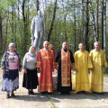 Прихожане Архангельского храма почтили память воинов, павших в сражении у д. Малая Каменка