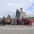 Участники I-го Межрегионального праздника «Вечный тихий подвиг» посетила Владимирский скит Свято-Тихоновой пустыни