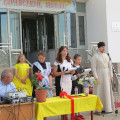 Представитель Калужской епархии принял участие в последнем звонке в Медыни