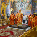 В канун Недели 5-й по Пасхе митрополит Климент совершил всенощное бдение в Свято-Троицком кафедральном соборе