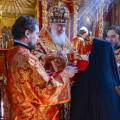 В среду Светлой седмицы митрополит Климент совершил Литургию в Барятинской Богородице-Рождественской пустыни