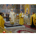 В канун Недели всех Святых митрополит Климент совершил всенощное бдение в Троицком кафедральном соборе