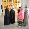 Митрополит Климент посетил храм Рождества Пресвятой Богородицы в селе Ивановское