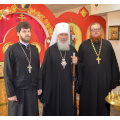 Митрополит Климент посетил Георгиевский приход и ознакомился с ходом строительных работ ДПЦ в Жукове