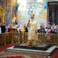 Глава Калужской митрополии совершил торжественное богослужение перед началом нового учебного года