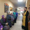 Клирик Калужской епархии совершил панихиды для постояльцев социальных учреждений Медынского района