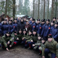 Военно-патриотический клуб при Свято-Никольском Черноостровском монастыре посетил парк «Патриот» в Кубинке
