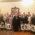 Митрополит Климент провел встречу с "Юными Крыльями" женского монастыря в честь Калужской иконы Божией Матери