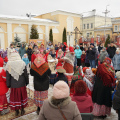 Праздник Масленицы в сквере святых благоверных Петра и Февронии Муромских