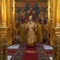 Глава Калужской митрополии совершил Божественную литургию в Свято-Троицком кафедральном соборе