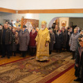 Митрополит Климент совершил Божественную литургию в Вознесенском храме поселка Бабынино