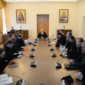 Митрополит Климент возглавил работу собрания руководителей отделов Калужской епархии